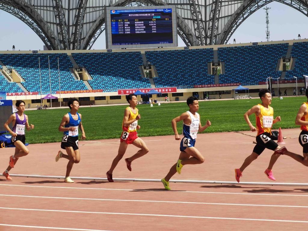 2023年中国田协青少年体校俱乐部田径联赛中西部区在银开赛