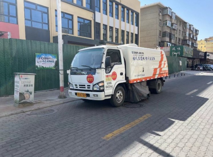 银川开启春季洗城模式