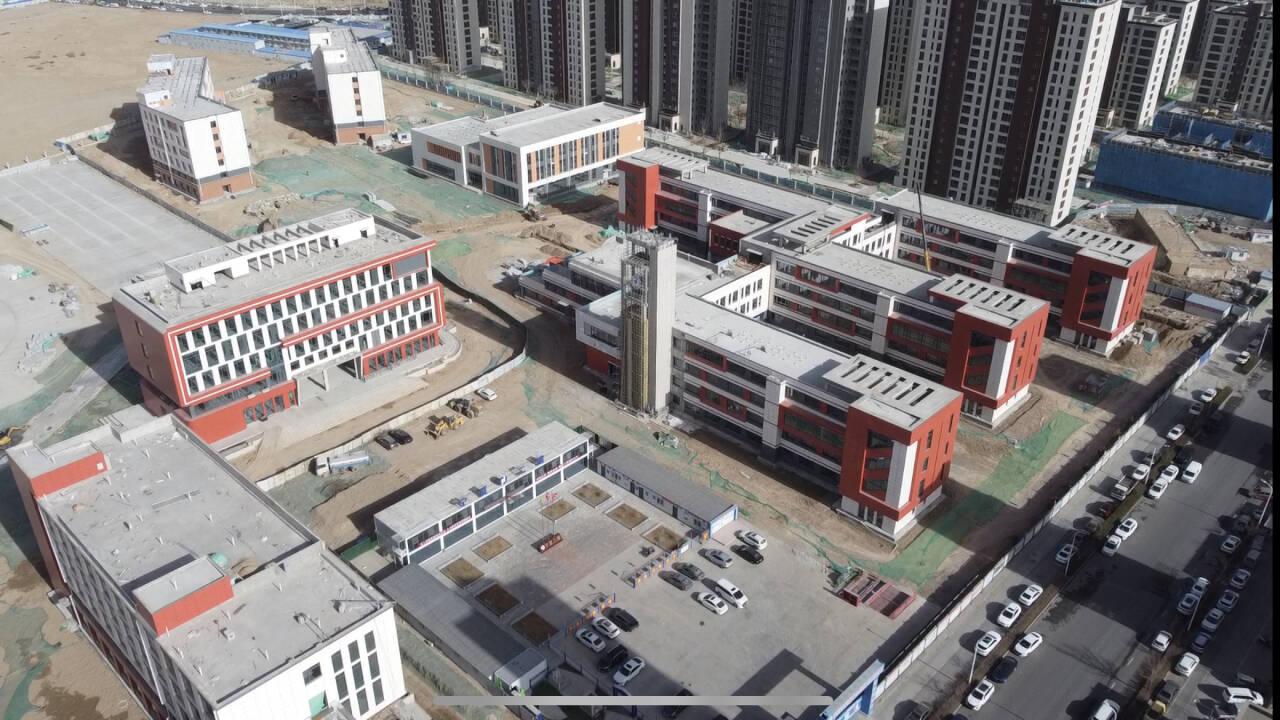 进度条丨银川市第四十三中学完工80今年秋季正式招生