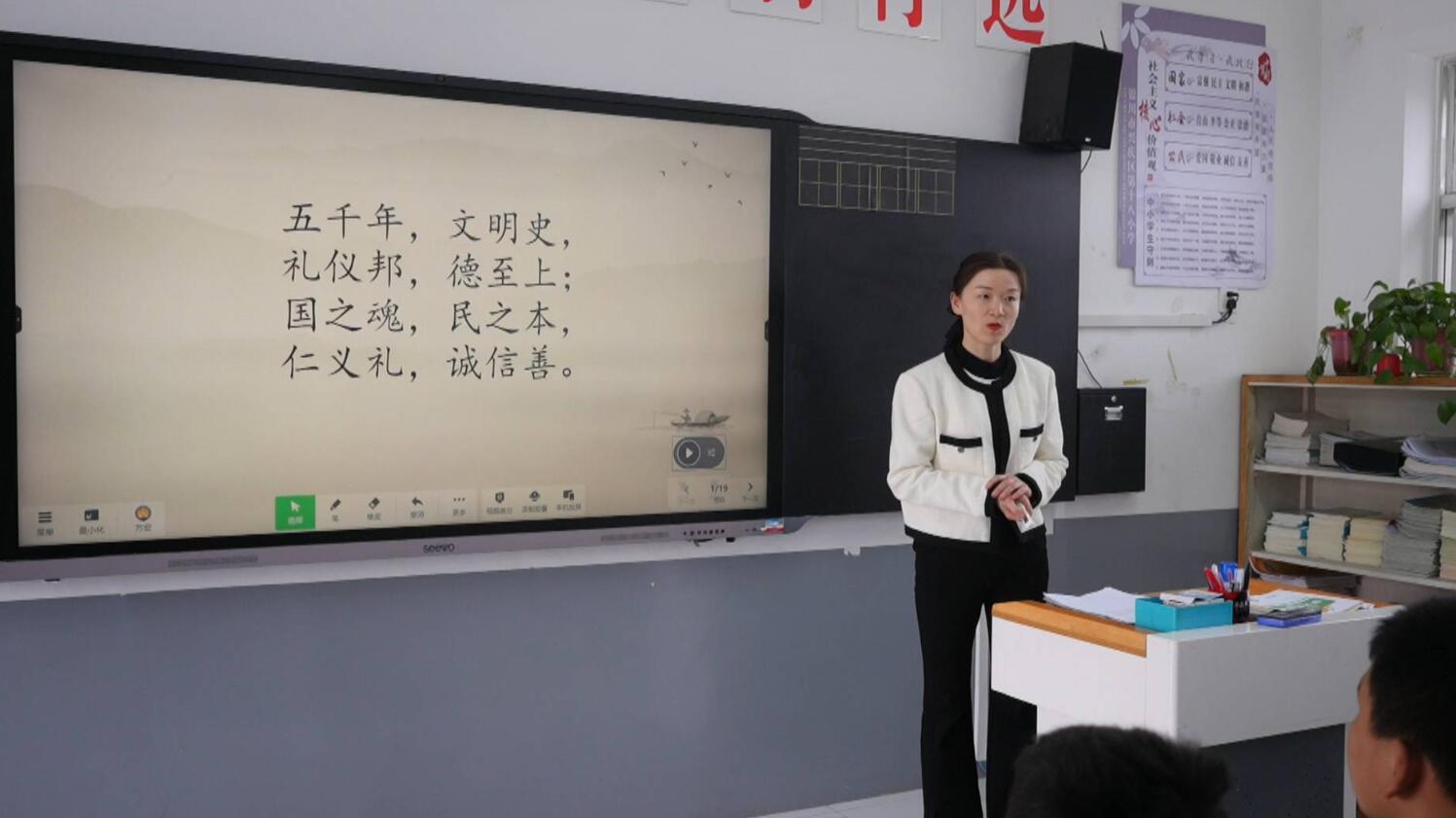 兴庆区十八小官湖校区诚信教育进校园诚信种子遍地开花